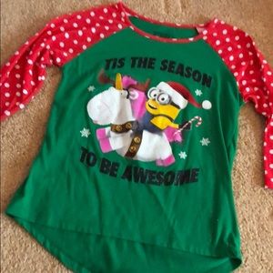 Girls despicable me tee